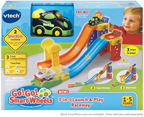 VTech Go Go Smart Wheels 3-in-1 Launch Play Raceway