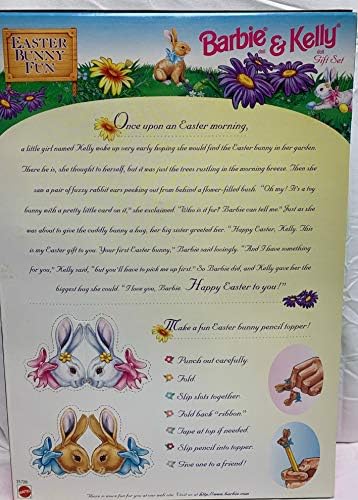 Mattel Easter Bunny Fun Barbie Kelly Gift Set