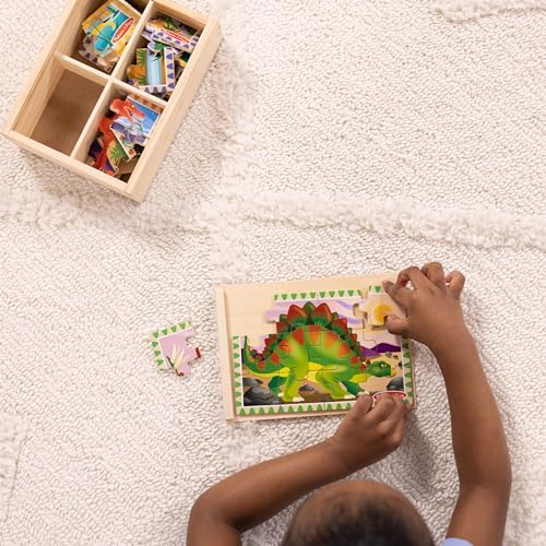 Melissa & Doug Melissa Doug Pets 4-in-1 Wooden Jigsaw Puzzle