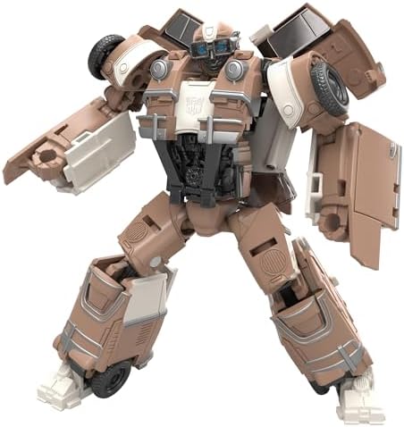Transformers Studio Series Deluxe Rise of The Beasts 108 Wheeljack 4.5-inch Converting