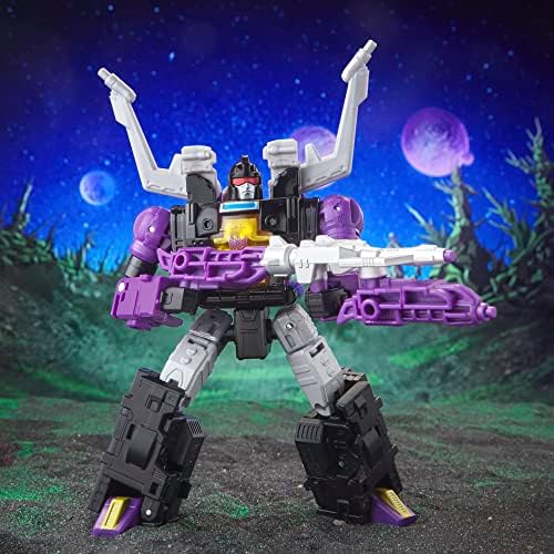Transformers Legacy Evolution Deluxe Shrapnel Toy 5.5-inch Action Figure for Boys and