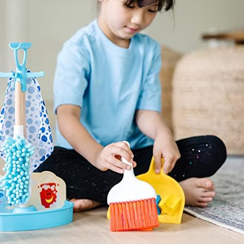Melissa & Doug Melissa Doug Blue's Clues You Clean-Up Time - Toddler Toy Cleaning Set