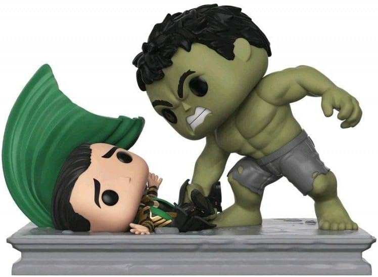 FUNKO POP MOVIE MOMENTS Hulk Smashing Loki