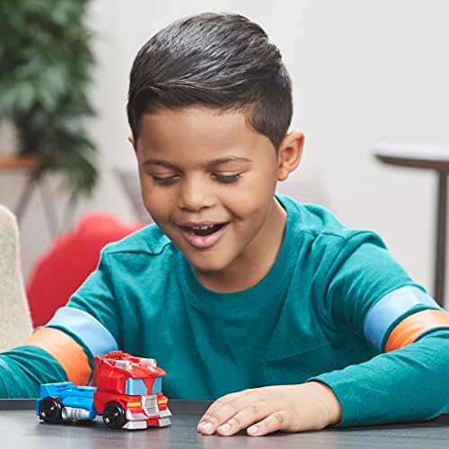 Transformers Playskool Heroes Rescue Bots Academy Team Optimus Prime 4.5-Inch Action