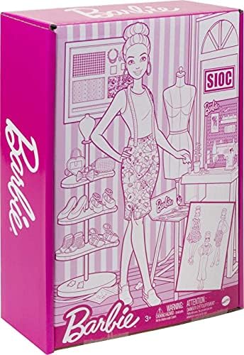 Barbie Fashion Designer Doll 25 Studio Playset