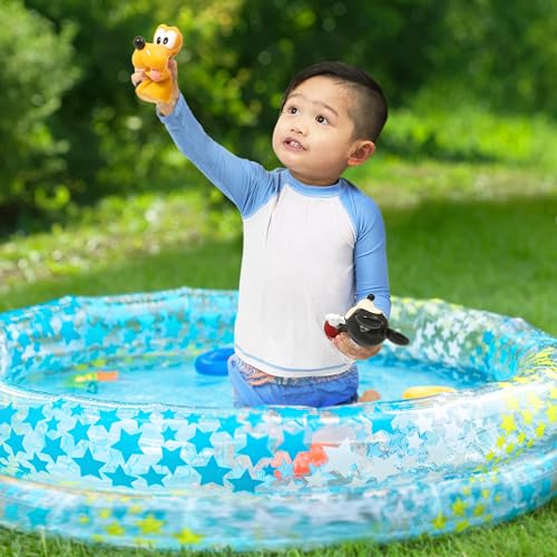 Disney Mickey Friends 6 Piece Bath Squirter Bucket Set. Bath for Baby and Toddlers