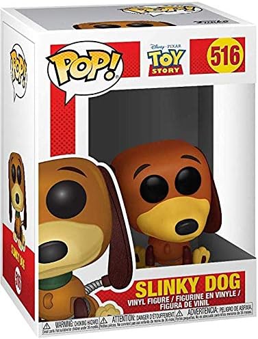 Disney Pixar Toy Story - Slinky Dog Funko Pop Vinyl Figure Includes Compatible Pop Box