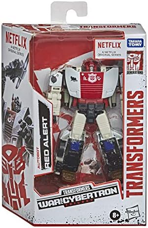 Transformers War for Cybertron Netflix Trilogy White 6 Inch Action Figure Deluxe Class -