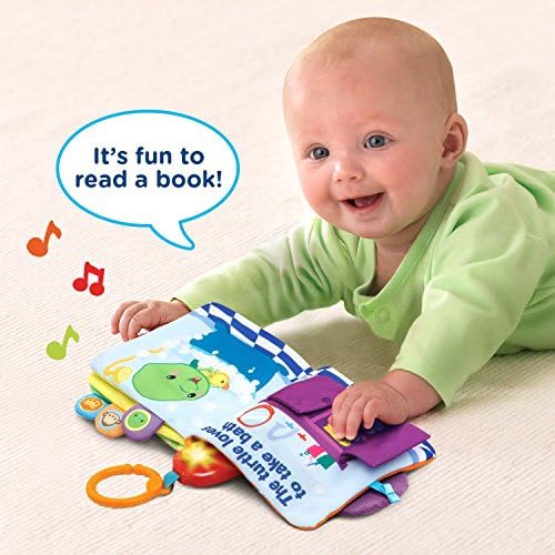 VTech Baby Peek and Play Baby Book Purple