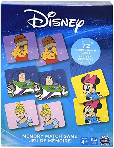 Disney Memory Matching Game Set - Disney Matching Card Game