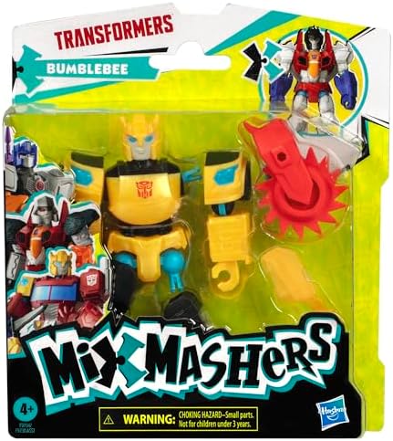 Transformers MixMashers Bumblebee Custom Mix-and-Match Action Figure 5-Inch-Scale 12 cm