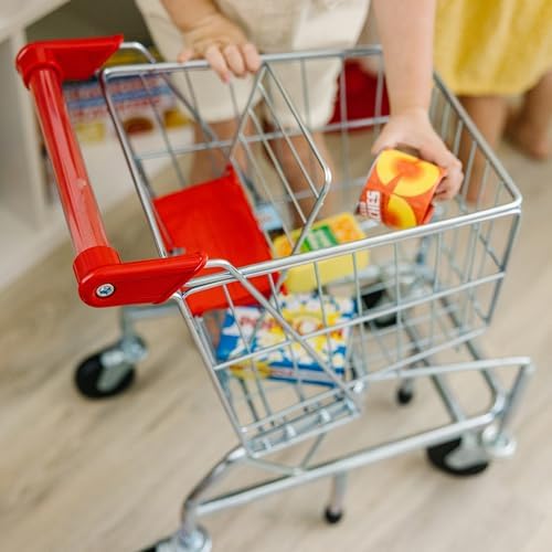 Melissa & Doug Melissa Doug Toy Shopping Cart With Sturdy Metal Frame