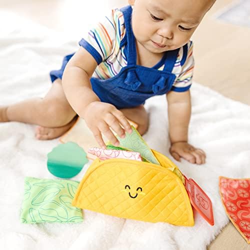 Melissa & Doug Melissa Doug Multi-Sensory Soft Taco Fill Spill Infant For Babies Baby For