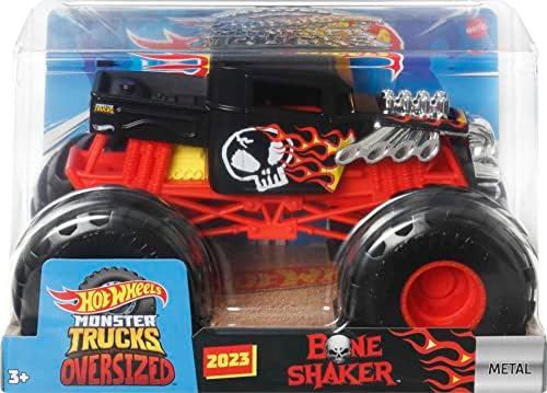 Hot Wheels Toy Monster Trucks Die-Cast Bigfoot inU53 124 Scale Oversized Play Vehicle