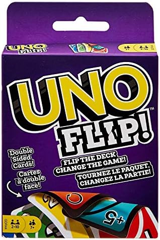 Mattel Uno Original and Uno Flip Card Combo Pack of 2