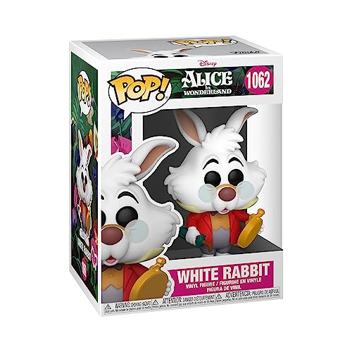 Funko POP Disney Alice in Wonderland 70th - White Rabbit with Watch Multicolor 3.75 inches