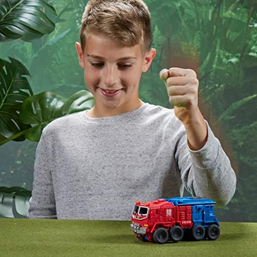 Transformers Rise of The Beasts Movie Smash Changer Optimus Prime Converting Action