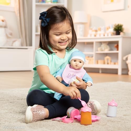 Melissa & Doug Melissa Doug Mine to Love Time to Eat Doll Feeding Set 8 pcs