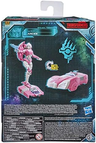 Transformers Generations War for Cybertron Earthrise Deluxe WFC-E17 Arcee Action Figure -