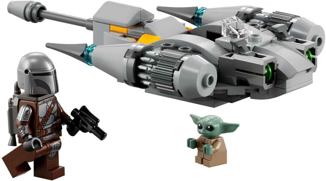 LEGO 75363 Star Wars Microfighter N-1 Mandalorian Hunter Construction Toy Boba Fett Book Vehicle