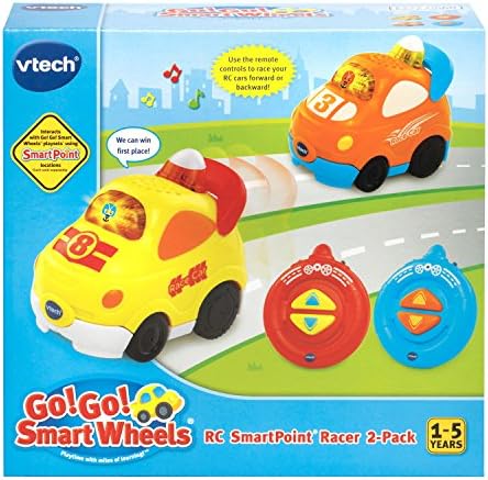 VTech Go Go Smart Wheels Speedway RC SmartPoint Racer 2 Pack Multicolor