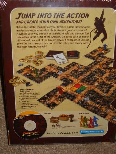 Hasbro Gaming Indiana Jones DVD Game