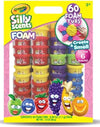 Crayola Play Foam - Silly Scents 60x1oz Scented Foam Beads Modeling Foam in 6 Bright