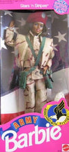 Mattel Stars N Stripes Army Barbie African American