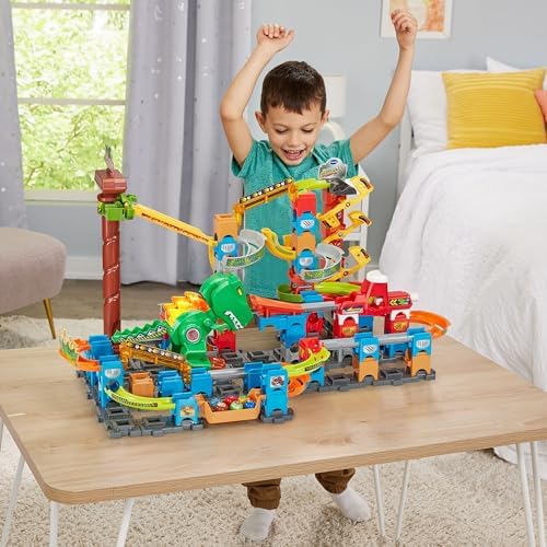 VTech Marble Rush T-Rex Dino Thrill Track Set