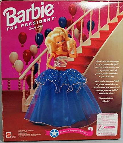 Mattel Barbie For President Gift Set - R Us Limited Edition Doll - 1991 Mattel