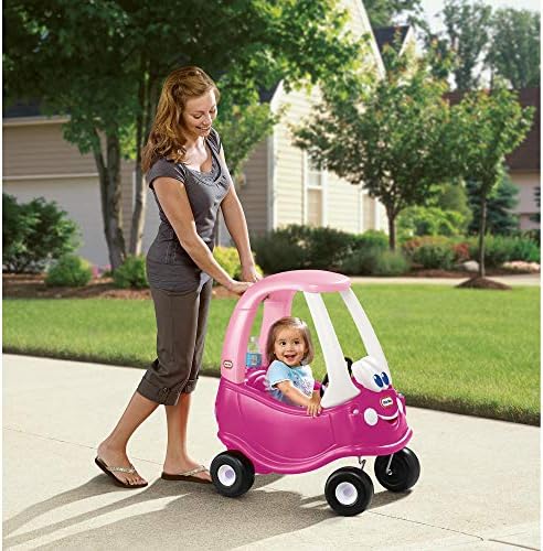 Little Tikes Princess Cozy Coupe Ride-On Toy - Toddler Car Push and Buggy Includes