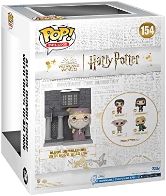 Funko Pop Deluxe Harry Potter Hogsmeade - Albus Dumbledore with Hog's Head Inn