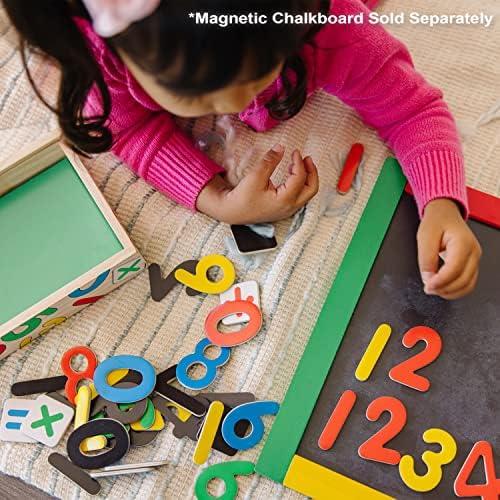 Melissa & Doug Melissa Doug Deluxe Magnetic Letters and Numbers Set With 89 Wooden