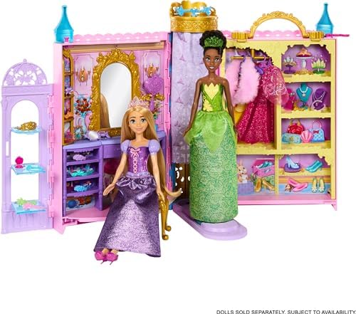 Mattel Disney Princess Ready for The Ball Closet Playset