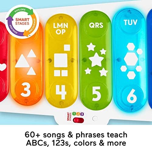 Fisher-Price Baby to Toddler Learning Toy Giant Light-Up Xylophone Pull-Along Musical