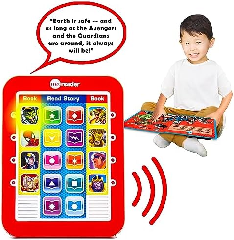 Marvel Superheroes Me Reader Electronic Reader 8 Book Bundle Avengers for Toddlers