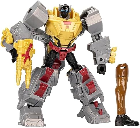 Transformers EarthSpark Deluxe Class Grimlock Action Figure 5-Inch Robot for