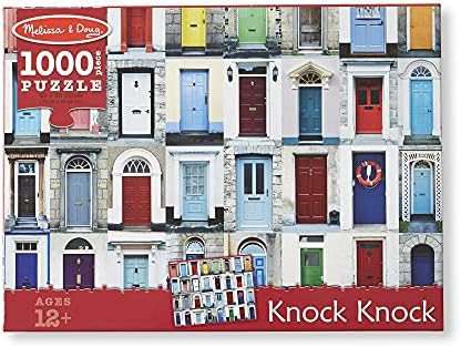 Melissa & Doug Melissa Doug 1000-Piece Knock Knock Doorways Jigsaw Puzzle 29 x 23 inches