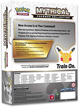 Pokemon TCG Mythical Collection Arceus Card Game