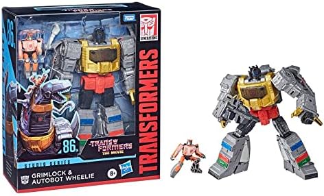 Transformers Studio Series 86-06 Leader The The Movie Grimlock and Autobot Wheelie