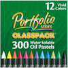 Crayola Oil Pastels Classpack School Supplies Water Soluble 12 Assorted Colors 300Count