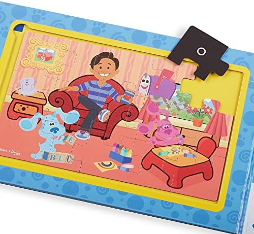 Melissa & Doug Melissa Doug Blue's Clues You Take-Along Magnetic Jigsaw Puzzle