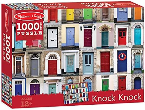 Melissa & Doug Melissa Doug 1000-Piece Knock Knock Doorways Jigsaw Puzzle 29 x 23 inches
