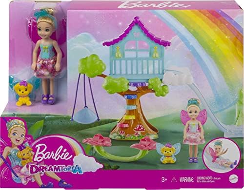 Barbie Dreamtopia Small Doll Doll House Chelsea Fairy Treehouse Playset