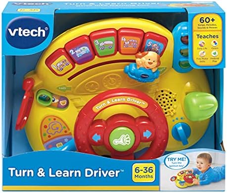 VTech Turn and Learn Driver Yellow