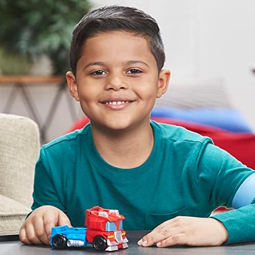 Transformers Playskool Heroes Rescue Bots Academy Team Optimus Prime 4.5-Inch Action