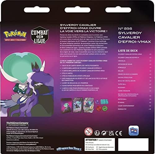 Pokemon Cards Shadow Rider Calyrex VMAX League Battle Deck Multicolor