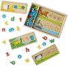 Melissa & Doug Melissa Doug See Spell Wooden Educational Language Learning Toy With Letters Puzzle