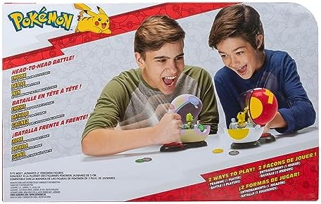 Pokemon Surprise Attack Game - 2-Inch Pikachu with Fast Ball and 2-Inch Treecko with Heal