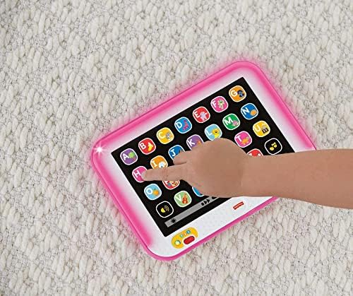 Fisher-Price Toddler Learning Toy Laugh Learn Smart Stages Tablet with Lights Music for